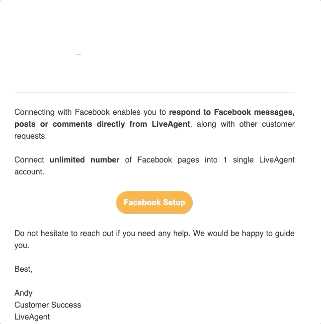 Příklad e-mailu s pozvánkou